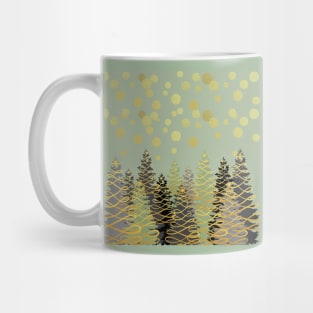 PINE TREES FOREST ART Mug